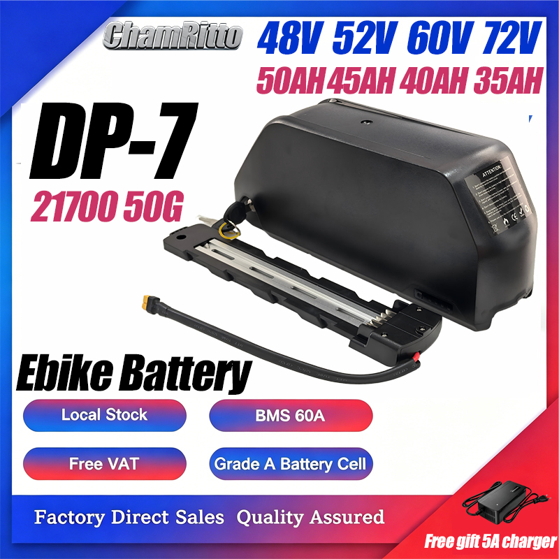 Ebike Conversion Kit 72V 3000W - Elektrikli bisiklet bataryası 36v 48v 52v