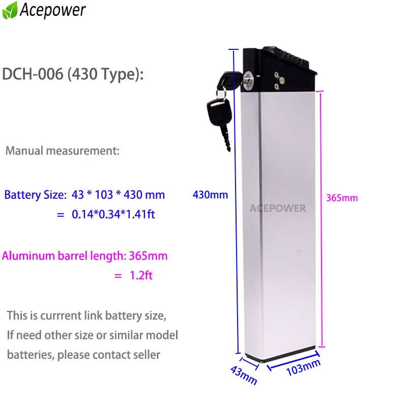 LAFLY X3 X5 JINGHMA R7 R5 E-bi - Ebike Battery 48V 20Ah Hailong incelemesi ve fiyatı