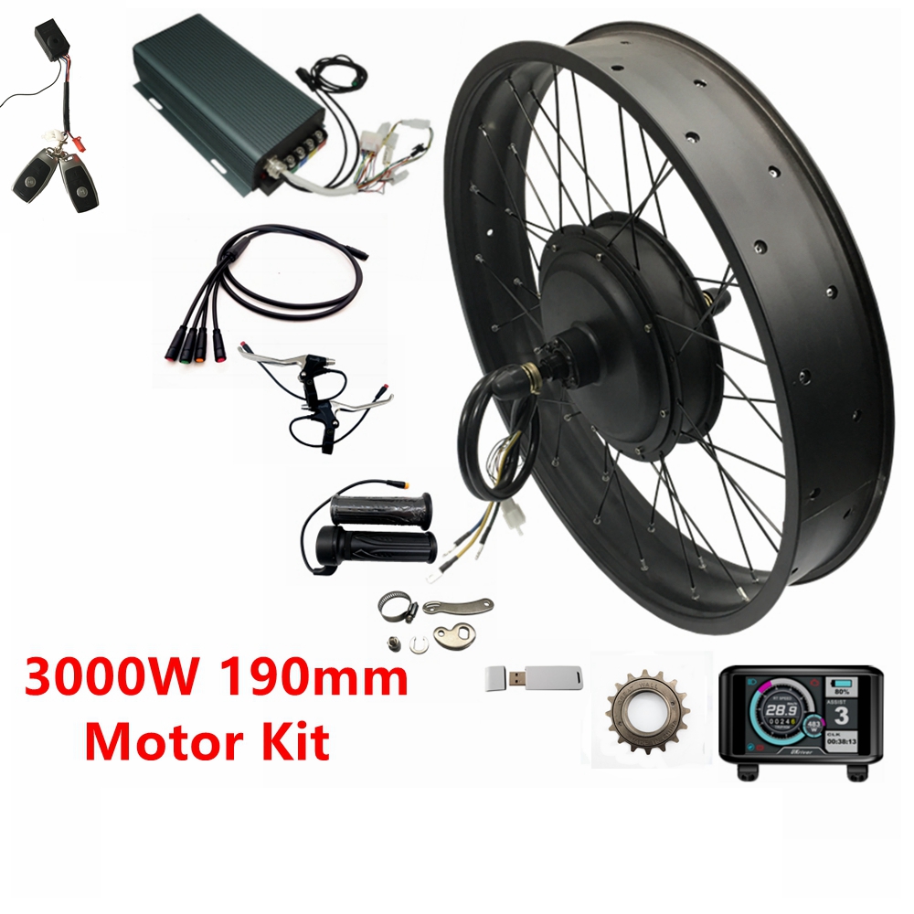 NBP 20/24/26x4.0 48-72V 3000W  - Ebike Conversion Kit 72V 3000W incelemesi ve fiyatı