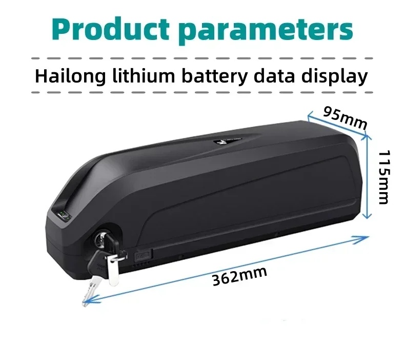 Çok Boyutlu E-bisiklet Batarya - Ebike Battery 48V 20Ah Hailong incelemesi ve fiyatı