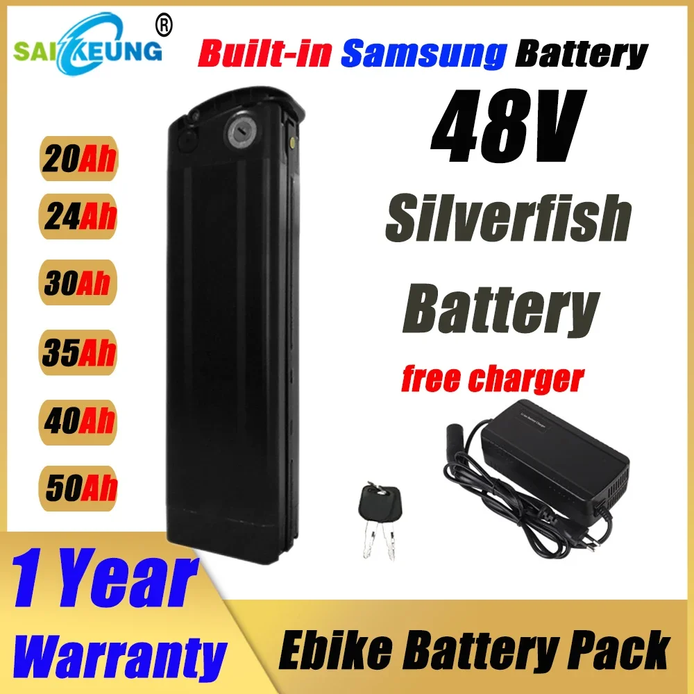 Elektrikli Bisiklet SilverFish - Ebike Battery 48V 20Ah Hailong incelemesi ve fiyatı