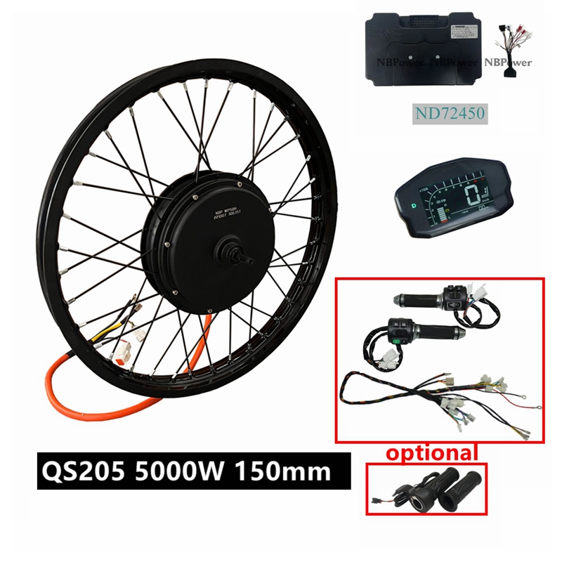 NBpower/QS205 V3 72v 5000W E-b - Ebike Conversion Kit 72V 3000W incelemesi ve fiyatı