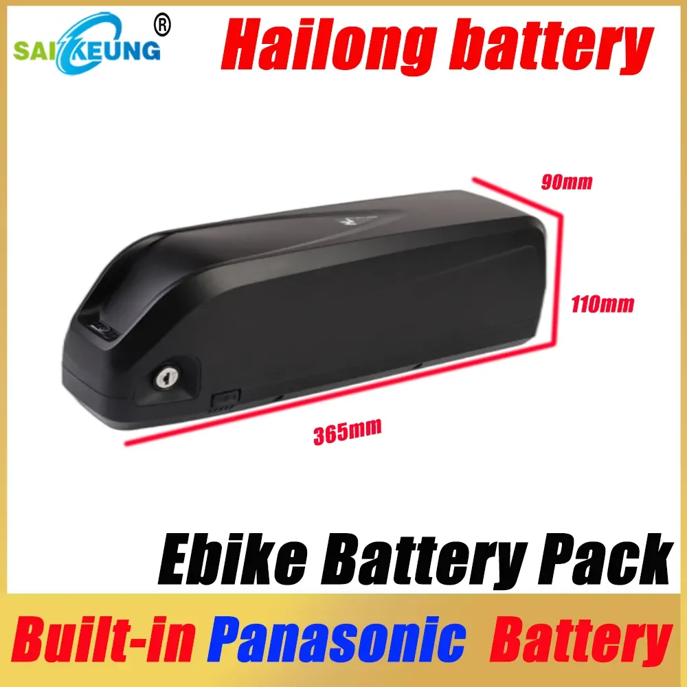 Orijinal 48V 52V 20AH 60V Ebik - Ebike Battery 48V 20Ah Hailong incelemesi ve fiyatı